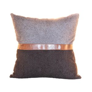 Almofada Industrial Couro Sintetico 45 cm x 45 cm Speciatta
