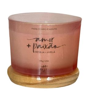 Vela Aromática Cereja e Avelã 115g Etti Brasil