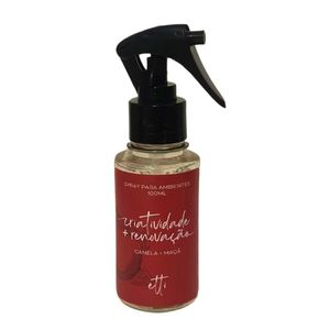 Spray Para Ambientes Canela e Maçã 100ml Etti Brasil