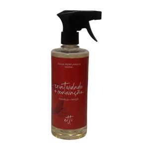 Água Perfumada Canela e Maçã 500ml Etti Brasil