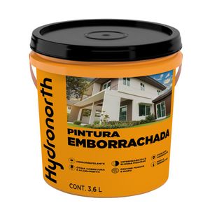 Tinta Emborrachada Impermeável Fosco Elefante 3,6L Hydronorth
