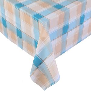 Toalha Termotex 1.40X1.40M Xadrez Bege Verde 51.27A Uzoo