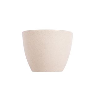 Vaso Cone Baixo Areia 22x28cm Vasap
