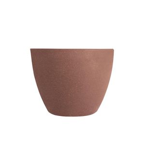 Vaso Cone Baixo Argila 22x28cm Vasap