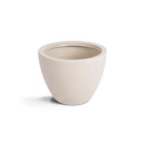 Vaso Cone Baixo Areia 28x36cm Vasap