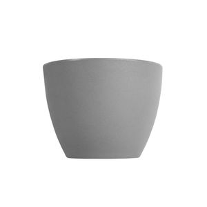 Vaso Cone Baixo Cinza 22x28cm Vasap