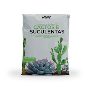 Condicionador De Solo Classe A Cactos E Suculentas 5Kg Vasap