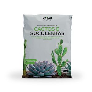 Condicionador De Solo Classe A Cactos E Suculentas 1,5Kg Vasap