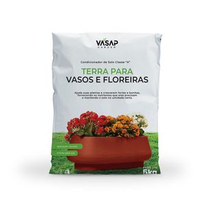 Condicionador De Solo Classe A Para Vasos E Floreira 5Kg Vasap