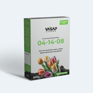 Fertilizante Mineral Misto Cx 800g Vasap