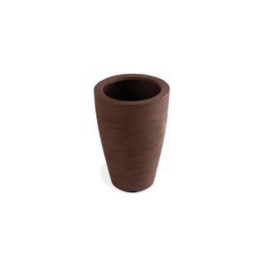 Vaso Cone Grafiato Argila 55x38cm Vasap