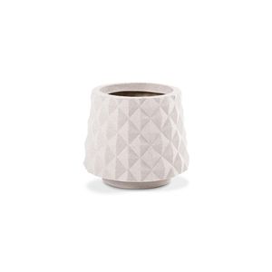 Vaso Reconcavo Mini Areia 17x19cm Vasap