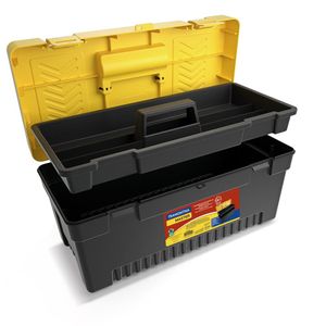 Caixa Plástica para Ferramentas 20" com Bandeja Removível Tramontina MASTER