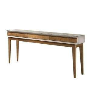Aparador de Sala com Vidro Carvalho/Branco 160X40CM - Matos E Lopes