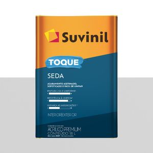 Tinta Acrílica Acetinado Premium Toque Seda Branco Neve 18L - Suvinil