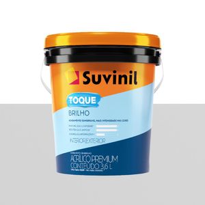 Tinta Acrílica Semibrilho Premium Toque Brilho Branco Neve 3,6L - Suvinil