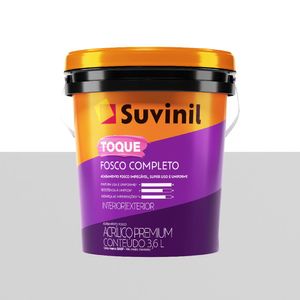 Tinta Acrílica Fosco Premium Toque Fosco Completo Branco Neve 3,6L - Suvinil