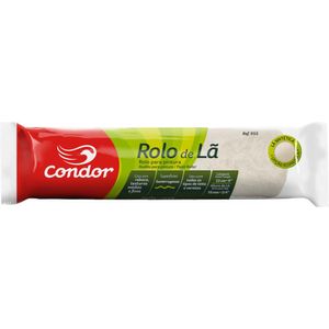 Rolo de Lã 23cm com Suporte Ideal para Superficies Semirrugosas Ref. 955 Condor