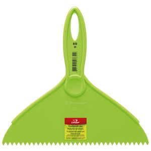 Espátula Plastica Dentada 20cm Ideal para Texturas Ref. 859 Condor