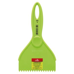 Espátula Plastica Dentada 10cm Ideal para Texturas Ref. 859 Condor