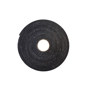 Veda Frestas Adesivo Multiuso 4mm Preto com 6 metros Stamaco