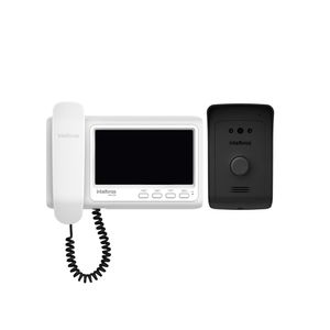 Vídeo Porteiro com Monofone Branco e Preto - IVR 1070 - Intelbras