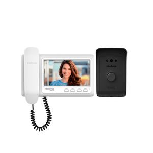 Vídeo Porteiro com Monofone Branco e Preto - IVR 1070 - Intelbras
