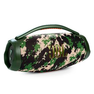 Caixa de Som à Prova D´Água Portátil com Bluetooth Boombox 3 Squad Camuflada 130W - BOOMBOX3SQUADBR -JBL