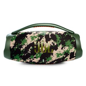Caixa de Som à Prova D´Água Portátil com Bluetooth Boombox 3 Squad Camuflada 130W - BOOMBOX3SQUADBR -JBL