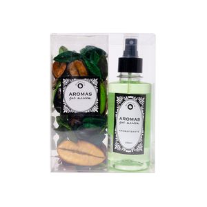 Kit Pout Pourri Aroma E Cia (Poutpourri 80G E Aromatizante 200Ml) - Bambu