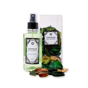 Kit Pout Pourri Aroma E Cia (Poutpourri 80G E Aromatizante 200Ml) - Bambu