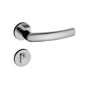 Fechadura Externa com Roseta Luma Inox Polido 582-90E IXP - Pado