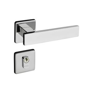 Fechadura Externa com Roseta Retro Inox Polido 583-90E IXP - Pado