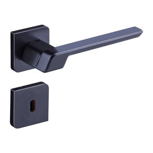 Fechadura Aliança Vega roseta interna ref 4742 preto fosco