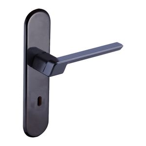 Fechadura Aliança Vega espelho interna ref 4812 preto fosco