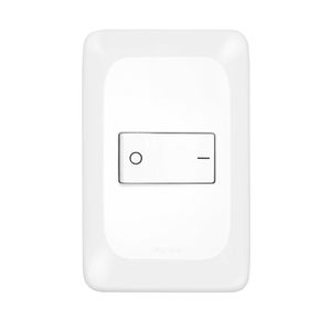 Interruptor Bipolar Pial PoP 10A 4x2 Conjunto Suporte e Placa Branca