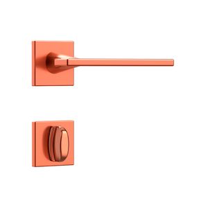 Fechadura Stam Rose Wc Roseta Quadrada 3000 40Mm