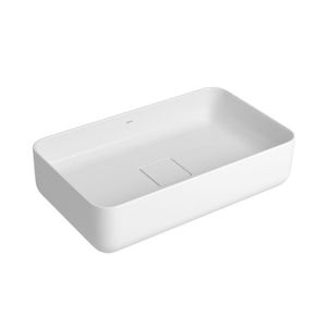 Cuba Slim Retangular 50x30cm Apoio Branco Deca