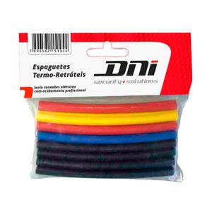 Espaguete DNI Tubo Termo RetrÃ¡til 4mm
