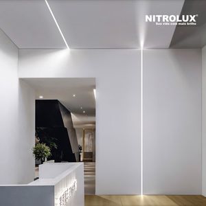 Lumunária Perfil Nitrolux Embutir Pe002B 2M