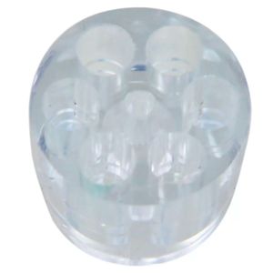 Batedor Chato Transparente Para Porta 9053 Bemfixa