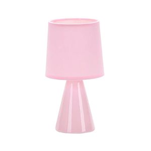 Abajur em Cerâmica Pottery E27X1 Rosa 25CM - 65050779 - Taschibra