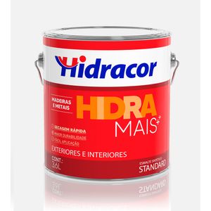 Esmalte Síntetico Hidracor Hidra+ Marrom Conhaque 3,6l