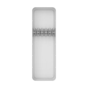 Organizador Ou de Utensilios Logic  11,5 x 35 x 5,5 CM PP Branco Fechado