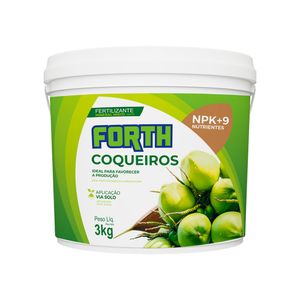 Fertilizante Farelado Forth Coqueiros 3Kg