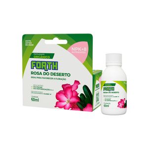 Fertilizante Liquido Forth Rosa Do Deserto 60Ml - Concentrado