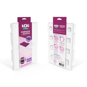 DOBRADOR ORDENE PLASTICO DE ROUPAS LOG