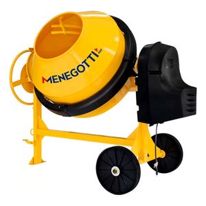 Betoneira 4 Polos Monofásica com Kit de Segurança 400L 2CV - PRIME400 - Menegotti