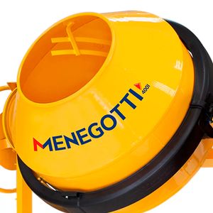 Betoneira 4 Polos Monofásica com Kit de Segurança 400L 2CV - PRIME400 - Menegotti