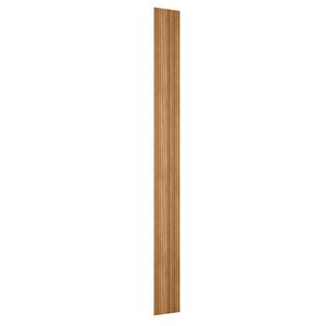 Acabamento Lateral para Painel Ripado em MDF com 2 Peças Carvalho 15MM 2,65MT - Linea